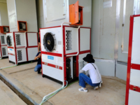 Équipement de séchage alimentaire en acier inoxydable avec chauffage par pompe à chaleur, haute productivité et économie d'énergie, four à air chaud