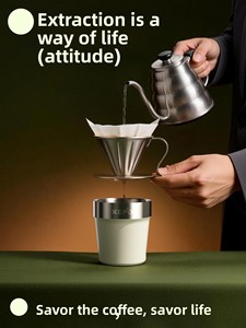 KEPO 316L Edelstahl Kaffeebecher Outdoor Auslaufsichere Thermoflasche 6-Stunden Wärmeisolierung Kompakt Tragbar Mini-Kapazität - Product Image 3