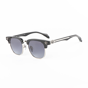 Gafas de Sol Redondas Retro de Estilo Nuevo, Unisex, con Logotipo Personalizado, para Mujer, Marca de Lujo 2024, Fabricantes Chinos, Clásicas para Uso Diario, Ligeras - Product Image 2