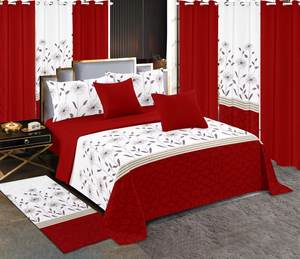 Pronti <span class=keywords><strong>per</strong></span> la spedizione di 13 pezzi Set di lenzuola di cotone Set di biancheria da letto con <span class=keywords><strong>tende</strong></span> copriletto copriletto all'ingrosso Set di biancheria da letto - Product Image 5