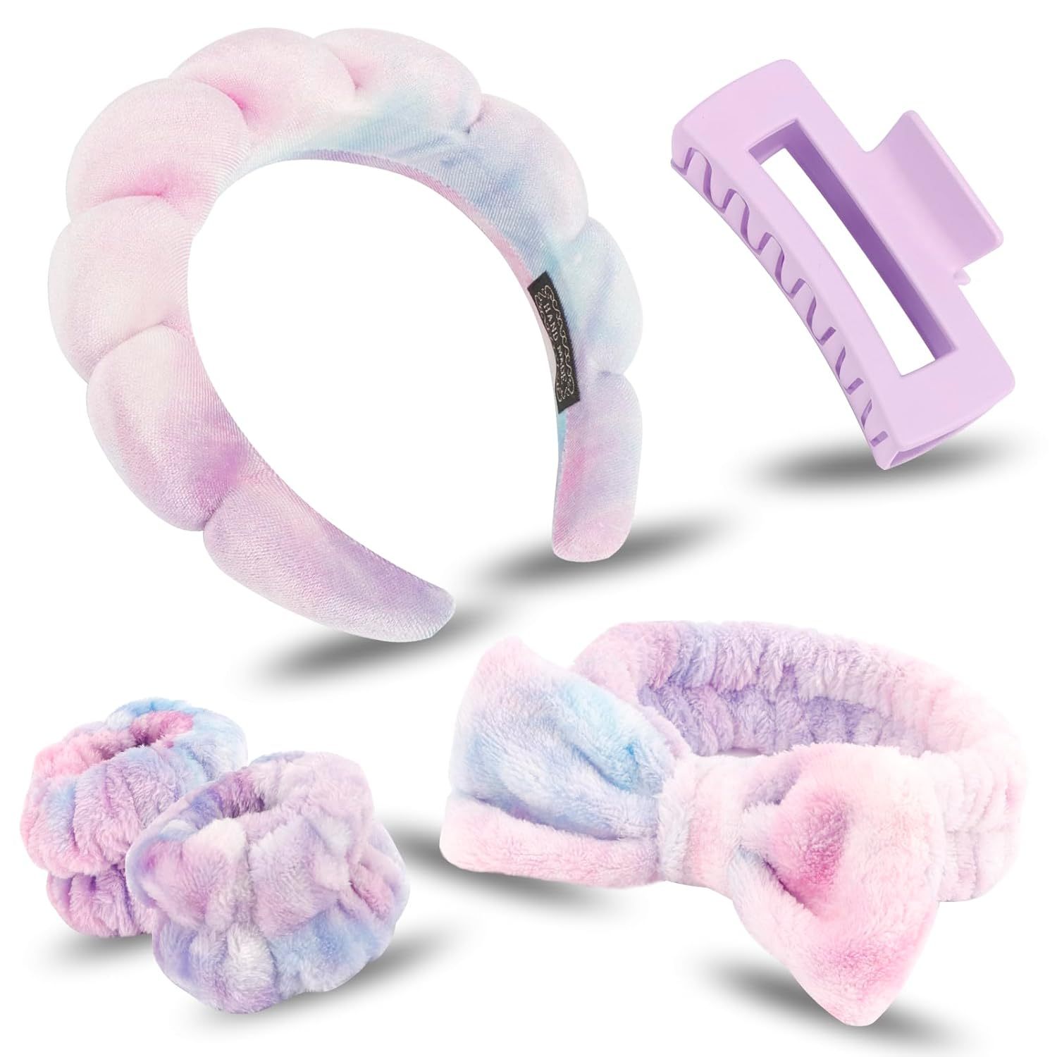 Tie-dye violet