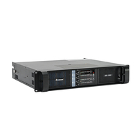 Amplificateur de puissance 1350W à quatre canaux pour club professionnel et église, avec support arrière
