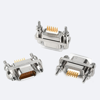 Connecteur rectangulaire Micro-D standard et haute puissance J30J-25TJL, contact Micro-D MDM-25PS M83513 MDM-HS-24PS MDM-37S MDM-HS