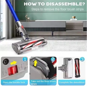 Pieza de cabezal de cepillo de piso motorizado de repuesto para Dysons V6 DC58 DC59 DC61 <span class=keywords><strong>DC62</strong></span> - Product Image 6