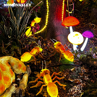 Nueva Hormiga Gigante de Simulación LED 3D, Impermeable IP65, Decoración para Jardines, Halloween, Navidad y Fiestas al Aire Libre