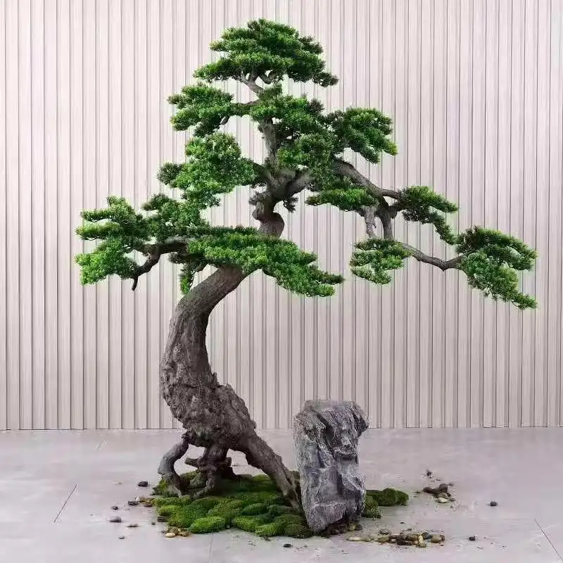 High quality customizable artificial trees artificial pine tree artificial bonsai trees for indoor decoration