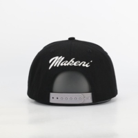 Gorra Snapback Personalizable de 5 Paneles, Bicolor, Estructurada, de Algodón, con Logotipo Bordado en 3D, Casual, Unisex, para Adultos, para Exteriores
