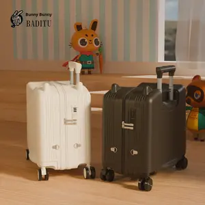 子供用ミニパスワード子供用スーツケース2025新品ABS PC子供用ローリングスーツケースユニバーサルホイール女子学生 - Product Image 1