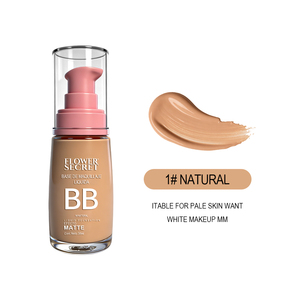 Base <span class=keywords><strong>de</strong></span> Maquillaje Líquida Flower Secret, Impermeable, <span class=keywords><strong>de</strong></span> Larga Duración, Control <span class=keywords><strong>de</strong></span> Grasa, Acabado Mate, con Tamaño <span class=keywords><strong>de</strong></span> Viaje para Todo Tipo <span class=keywords><strong>de</strong></span> Piel - Product Image 6