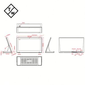 Gran oferta, tableta Android POE de 15,6 pulgadas, 2GB de memoria, táctil capacitiva, WIFI, BT, uso comercial, sistema operativo Android 11, Rockchip, nuevo - Product Image 5