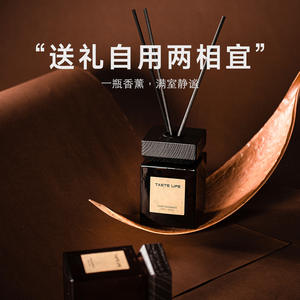 Diffuseur à bâtonnets en verre 100 ml tendance pour la maison, le yoga et la méditation, avec huile parfumée longue durée - Product Image 4