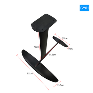 OEM prix usine hydroptère en fibre de carbone GY01 1077sqcm sport nautique surf Racing foil wingfoil kitesurf cerfs-volants <span class=keywords><strong>surfeur</strong></span> - Product Image 4