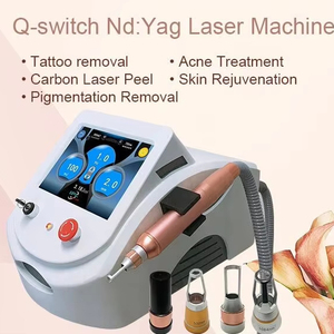 Borrador de tatuaje <span class=keywords><strong>láser</strong></span> diodo de picosegundo 755nm interruptor Q 1320nm cuidado facial 532nm Nd Yag 1064nm pigmentación ceja dispositivo Trmoval - Product Image 2