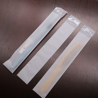 Sacs d'emballage en plastique givré CPE autocollants en gros pour composants électroniques, piles, étuis de téléphone portable, brosses à dents