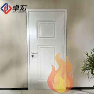 Portes coupe-feu commerciales au design moderne, résistantes au feu, en acier estampé, surface finie, pour usage en centre commercial, classe <span class=keywords><strong>2</strong></span> - Product Image 6