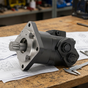 Moteur hydraulique en matériaux haut de gamme, antirouille, M6k, nouveau, original, systèmes PLC de contrôle programmable pour l'automatisation industrielle - Product Image 4
