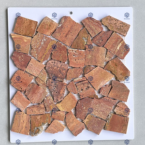 Thiết kế không thường xuyên đa màu miễn phí-hình thức đá cẩm thạch Gạch Mosaic khu nghỉ mát biệt thự trang trí ngoài trời - Product Image 5