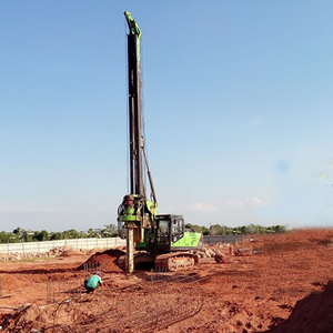 전문 장비 빌딩 기초 채광 하드 록 시추공 크롤러 로타리 드릴링 장비 기계 - Product Image 2