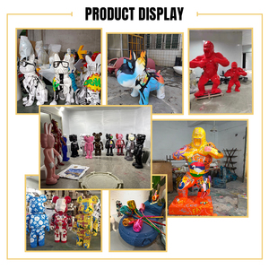 Figurines en fibre de verre <span class=keywords><strong>Blanche</strong></span>-<span class=keywords><strong>Neige</strong></span> <span class=keywords><strong>et</strong></span> <span class=keywords><strong>les</strong></span> <span class=keywords><strong>Sept</strong></span> <span class=keywords><strong>Nains</strong></span> pour l'extérieur, sculptures de personnages de dessins animés pour aménagement paysager de jardin pour Noël - Product Image 5
