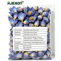 Fleur de lotus bleue séchée en vrac, vente en gros, extrait d'herbes 100% de qualité alimentaire, fleurs de lotus bleues séchées, Nymphaea Caerulea
