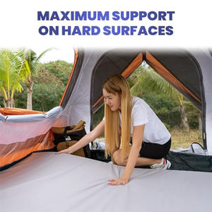 KingGear Portable Roll up Mattess Comfort Cell Memory Foam Camping Colchón Pad Floor Sleeping Mat Pad para Car Camping - Product Image 6