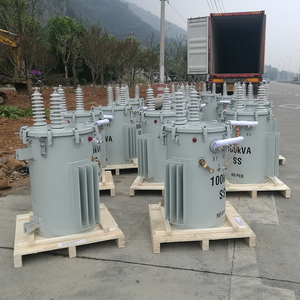 25kVA Single Phase Oil Immersed <b>Transformer</b> 11kV 220V/240V to 440V 50Hz/60Hz On-Column Type - Product Image 4