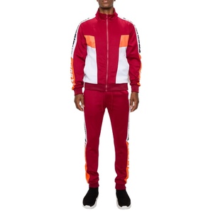 Chándal personalizado en relieve 3d para hombre, traje de entrenamiento de etiqueta privada, personalizado, 2 piezas, venta al por mayor - Product Image 1