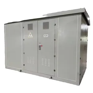 Prefabricated Substation 11kv 15kv 1000kva 500 Kva Metal Power Distribution Electrical Equipment Box-type Substation