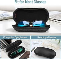 Étui à lunettes rigide en EVA, directement de l'usine, boîte de transport protectrice pour la plupart des lunettes, idéal pour les voyages