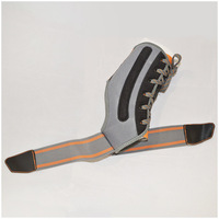 Attelle de cheville réglable en acier avec compression et soutien pour le basketball, le football, le volleyball, les sports et le fitness (hommes et femmes)