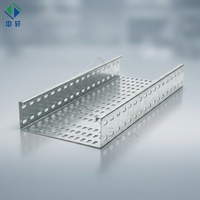 Système de gaine de câblage ventilée en acier prégalvanisé pour la pose de câbles dans les installations industrielles, installation facile, OEM