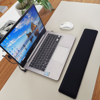 Venta al por mayor de alfombrilla para teclado y ratón con soporte para muñeca, equipo de oficina esencial
