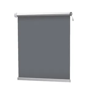 Cortina de ducha impermeable, persianas enrollables motorizadas para ventanas, opacas, interiores, 2023