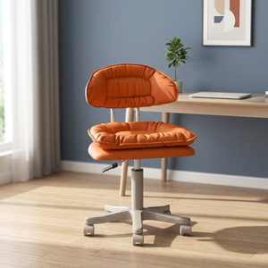 Nail chair home computer rotating chair beauty salon back-supporting chair modern minimalist <b>stool</b> front desk chair bar <b>stool</b> - Product Image 6