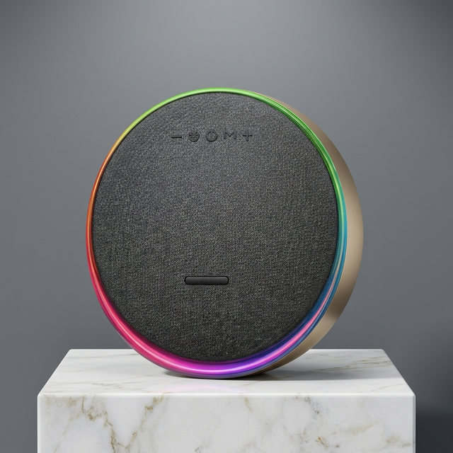 Wireless 5.4 Heavy Bass Speaker RGB LED Light 80W Studio 9 Pro Wired+Wireless Dual Mode Home Theatre Memory Card Computer