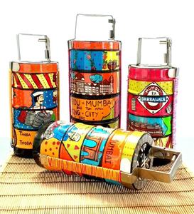 King International En Acier Inoxydable Tiffin Boîte - Product Image 1