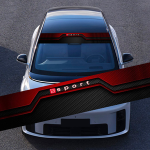 Adesivo per <span class=keywords><strong>parabrezza</strong></span> <span class=keywords><strong>Auto</strong></span> sportiva con Design personalizzabile in vinile impermeabile in PVC per decorazione esterna automatica e Banner elegante - Product Image 1