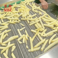 Mbc Oem Op Maat Gemaakte Industriële Fruitgroente Zoete Aardappelwortel Verwerking Aardappelschillen Was-En Snijmachine