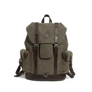 New Trends Custom Logo Laptop School Canvas sports casual travel camera canvas back pack man backpack
