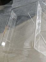 Boîte de rangement carrée transparente en plastique de 1 mm d'épaisseur, avec couvercle indépendant, impression personnalisée, pour usage industriel et alimentaire – Vente chaude usine