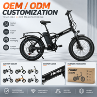 Vélo de montagne électrique tout-terrain pour adultes, cadre en acier à haute teneur en carbone, 350W, 7 vitesses, pneus larges 20*4'', frein à disque rapide 30KM/H, E-MTB