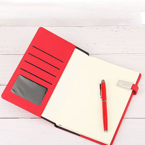 Agenda personalizada de lujo A5 negra 2021 con <span class=keywords><strong>descuento</strong></span> para clientes VIP de negocios, con juego de regalo de cuaderno con taza de vacío y bolígrafo - Product Image 4