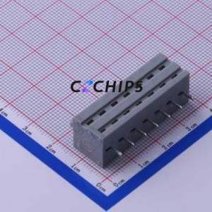 KF211V-5.0-7P Spring Terminal Block Through hole Component (THT),P=5mm Connector 5mm 7P 7 15A - Product Image 2