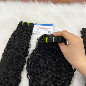 Grande vente 2025 Cheveux vierges vietnamiens de haute qualité Extensions de cheveux bouclés Steam Pixie - Product Image 1