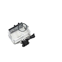 Compatible avec Osmo Action 5 Pro/4/3, boîtier de protection en verre trempé transparent étanche à 60 m, kit d'accessoires
