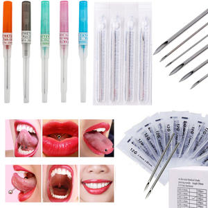 Gaby 18g 16G 14g 20g acero inoxidable quirúrgico herramientas profesionales para el cuerpo punzón alfileres aguja cánula aguja piercing aguja para perforar - Product Image 2