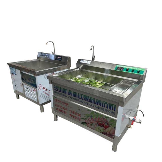 Vegetable Washing Machine for Home Bubble Washing Machine Washing Potatoes Production Line