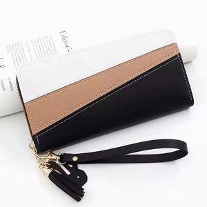 Free Sample high quality designer handmade large luxury women <b>wallet</b> polyester <b>red</b> - Product Image 5