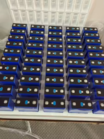 Stok kelas 30Ah Lifepo4 sel 3.2v prismatik Lithium Ion Lifepo4 30ah untuk penyimpanan energi surya