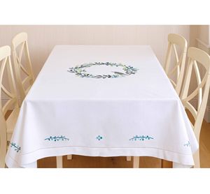 Mantel de Lino Eucalyptus Grace |   Mantel de Lino 100% Natural de Primera Calidad, Ecológico y Reutilizable, Personalizable - Product Image 1